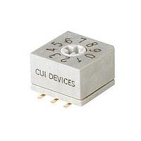 Same Sky (formerly CUI Devices) RDS6-16S-1065-SMT-TR DIP Switches 16 Position Surface Mount 2.54 mm Pitch Flush Cross Actuator