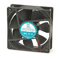 Orion Fans OD1238-12LLB Axial DC Fan, 120x120x38mm, 12VDC, 53CFM, Ball Bearing, 2x Lead Wires 24AWG