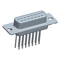 Amphenol Commercial Products DAP15S465TLF Receptacle 15P FEMALE MACHINED SHELL SIZE A