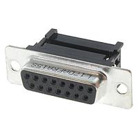 Amphenol Commercial Products L17DAFRA15S Receptacle IDC Female 15P NO screw locks