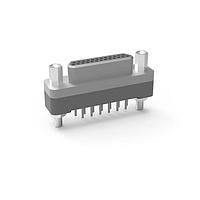 AirBorn MK-232-025-125-2200-0B7 D-Sub MIL Spec Connectors Vertical Plated Thru Hole PCB Metal Connector (PLUG)