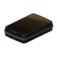 Serpac CX64DBKAGM Hand Held CX-64 Series Waterproof Pocket Enclosure with Gun Metal Seal. Three-Piece Design, Polycarbonate Plastic, Integrated Waterproof Seal, IP 65, 66, 67; NEMA 4X, 12, 13 Ratings