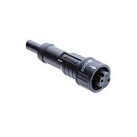 Amphenol LTW AZ-17BFFM-QL8C03 Sensor Cables / Actuator Cables X-Lok, Mini Size, Plastic, 1.5A, 17 pins, Female Connector, Female Contact, Straight, Push Lock, Overmolded, Length 3000mm, IP68
