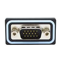 NorComp HDF-S15-103L011 High Density D-Sub Connectors 15 pin solder cup M flash 4-40 int thrd