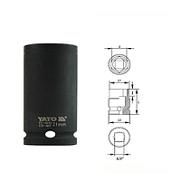 Yato YT-1041 Hexagonal deep impact socket 1/2" (21mm)