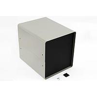 Hammond Manufacturing 1401C Instrument enclosure - metal instrument; gray w/ black front panel