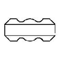 Cinch 50-PK-2 Standard Card Edge Connectors CARD GUIDE CONNECTOR