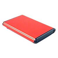 Hammond Manufacturing 1455A1002RD PC Board Alum w/Plastic Ends 3.94x2.76x.47" Red