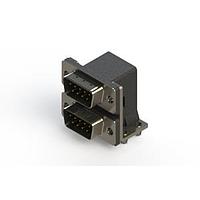 EDAC 661-009-364-044 Dual Port D-Sub Connectors Right-angle Dual Port D-Sub Connector