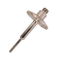 OMEGA THS-10K-S-0500-D1-M12 M12 Connector 10,000 Ω Thermistor 3-A Sanitary Probes (Tri-Clamp, 1 1/2 in, M12 4 pin Female, 150 °C, ± 0.2 °C (± 0.36 °F))