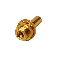 Johnson / Cinch Connectivity Solutions 135-3336-401 Connectors MMCX Asmbly Jk Strgt Cbl Blkhd .047 Dia