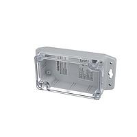 Bud Industries PN-1321-CMB Electrical Enclosures IP65 NEMA 4X Box with Clear Cover and Mounting Brackets (4.5 X 2.6 X 1.6 In)