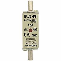 Eaton Bussmann 25NHG000B BS88 British Standard Fuse 25A 500V GL/GG SIZE 000 DUAL IN