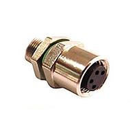 Bulgin PXMBNI08FPF05BFL003 Straight M8 Series Front Panel Mount Conn