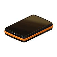 Serpac CX60DBKANO Hand Held CX-60 Series Waterproof Pocket Enclosure with Neon Orange Seal. Three-Piece Design, Polycarbonate Plastic, Integrated Waterproof Seal, IP 65, 66, 67; NEMA 4X, 12, 13 Ratings