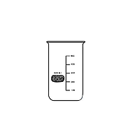 WITEG 5 504 600 Beaker tall form without spout (600ml; 10 pcs)