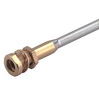 HUBER+SUHNER 24_MMCX-50-2-1/111_OE Connectors MMCX straight bulkhead cable jack(f)