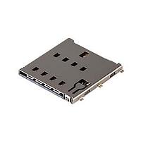Same Sky (formerly CUI Devices) MSIM-4-A Card Connectors 9 Positions, Push In, Auto Eject Out, SMT, 1.56 mm Height Above Board,