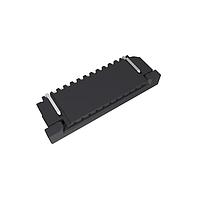 Amphenol FCI SFW11R-6STE1LF Connectors 1.00mm Flex Connector, SFW-R series, 11 Position, Top side Contact, Side Entry Surface Mount ZIF CIC Connector, Lead Free.