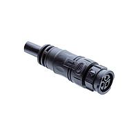 Amphenol LTW CC-03AMFM-QL8E05 Sensor Cables / Actuator Cables X-Lok, Middle Size, Plastic, 20A, 03 pins, Male Connector, Female Contact, Straight, Push Lock, Overmolded, Length 5000mm, IP68