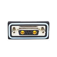 NorComp CDFV7W2213L251 Mixed Contact D-Sub Connectors 7W2 vert solder F FL 4-40 boardlock 20Amp