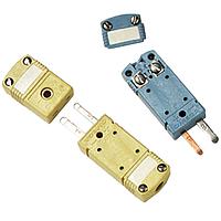 OMEGA HFMPW-R/SI-M High Temperature & Ferrite Core Miniature Thermocouple Connectors (R,S, IEC, Miniature Male Thermocouple Connector)