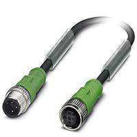 PHOENIX CONTACT 1668344 Sensor Cables / Actuator Cables SAC-3P-M12MS/ 3,0-PUR/M12FS 2+4