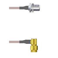 Amphenol Custom Cable Q-1Z0330001108i RF Cable Assemblies N-SJB/SMA-RP G178 108I