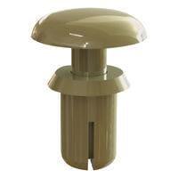 Essentra Components SRHR-3055 Snap Rivet Snap Rvt,Hg Tmp,Tan,.118 in-.158 in Hld