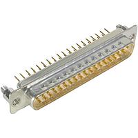 HARTING 09674616701 D-Sub Connectors - Standard Density D-Sub 37-pole MinD STR male BL nut M3 PL