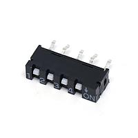 Diptronics SIP-04T-V DIP Switches Dip switch Single In Line