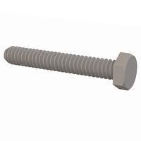 Essentra Components 011024H125 Cap Screw Hex Unslotted Bolt, #10-24 Thread, 1-1/4 Lg
