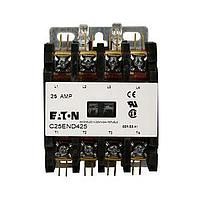 Eaton C25END425R Electromechanical Contactors DP CONT 25A 4P OPN 12V