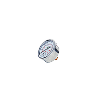 INSIZE 5207-C2D3L4W1R15 Bourdon Tube Pressure Gauges (Liquid Filled) (0~20bar/0~300psi; 1/8ZG; Ø63mm)