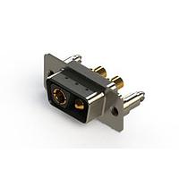 EDAC 627-2WK2624-4N5 Mixed Contact D-Sub Connectors Vertical Combo Dsub