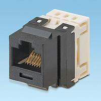 Panduit NKP5E88MWH Modular NK Cat 5e punchdown jack module - White