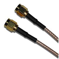 Amphenol RF 135101-01-16.00 RF Cable Assemblies STR/SMA Plug on RG-316 cable, 16in