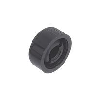 E-Switch 800C2BLK Button .310" RN BK CAP