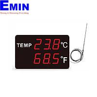 HUATO HE230A-EPT LED display Thermometer Hygrometer (-100~200℃, with PT100 sensor)