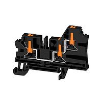 Weidmuller 2872050000 DIN Rail Terminal Blocks AL3C 4 BK