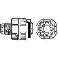 Amphenol Aerospace TV06RW-25-17S-LC Plugs 42P SIZE 25 SOCKET TRI-START