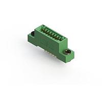 EDAC 345-008-544-103 With Flanges .100" (2.54mm) Pitch Card Edge Connector