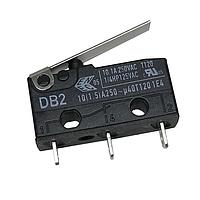 ZF Electronics DB2C-A1LB Subminiature SPDT 10A SLDR SHORT