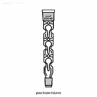 SciLab SL.Col2141 Column, Snyder, 24/40, 3 x balls, L270mm