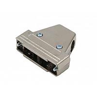 MH Connectors MHTRI-M-37-K Two Piece Backshell 37 WAY METPLAS 3-ENTRY D HOOD