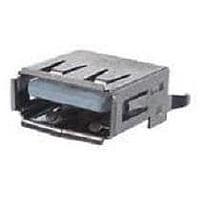 Amphenol CONEC 33UBAD-04SW12R USB Type A Connectors USB TYPE A 4P FEMALE SMT CONNECTOR