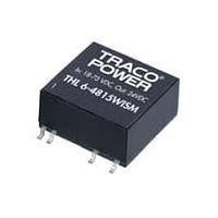 TRACO Power THL 6-2413WISM Isolated Product Type: DC/DC; Package Style: SMD; Output Power (W): 6; Input Voltage: 9-36 VDC; Output 1 (Vdc): 15; Output 2 (Vdc): N/A; Output 3 (Vdc): N/A
