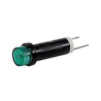 VCC 41-NKG120-CGO LED Panel Mount Indicators Bi Pin Hi Hat Green 120VAC