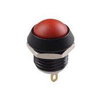 C&K AP2E200SZBE Sealed 2 NT Dome Black Cap Snap-in Solder Lug