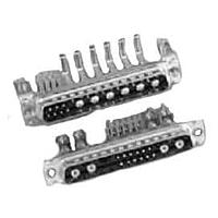 Amphenol Commercial Products L77TWC21WA4S Mixed Contact D-Sub Connectors Combo hybrid 21P Recptacle